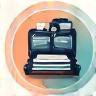 Visual representing book printing.