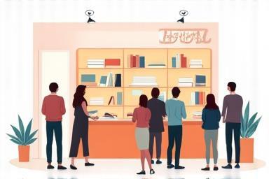 Image representing a book fair stand.